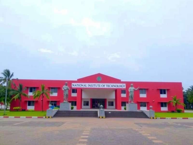 NIT Silchar campus aerial view